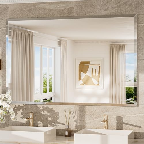 TokeShimi Bathroom Vanity Mirror Frameless by TokeShimi