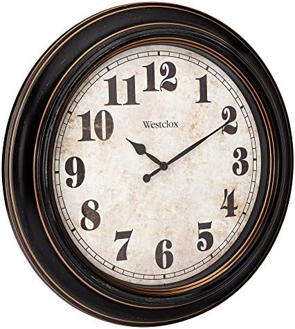 Westclox Traditional Large Wall Clock Battery-Operated Clock - Image 5