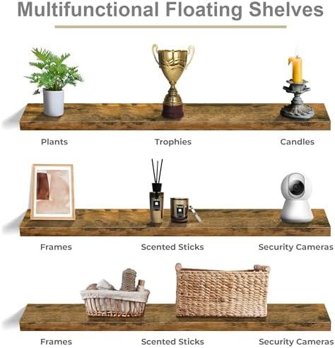 Sorbus Floating Shelves for Wall Storage - Image 6