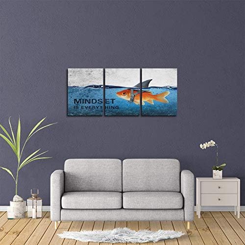 Motivational Canvas Wall Art Positive Entrepreneur Quotes Poster Print - Image 3