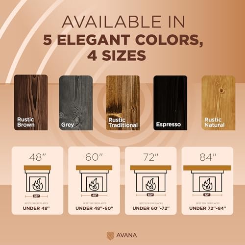 Avana Fireplace Mantle - Image 7