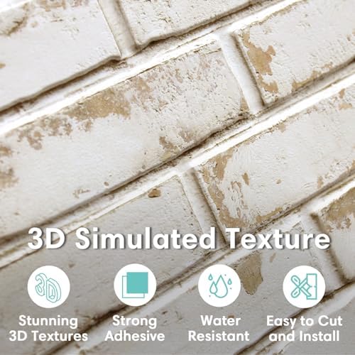 Commomy 3D Faux Brick Wall Panels - Image 2