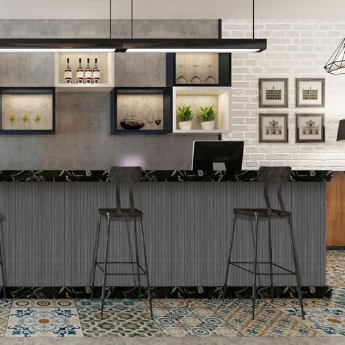 3D Faux Wood Slat Wall Panel – Peel and Stick Self Adhesive Soundproof Foam - Image 7