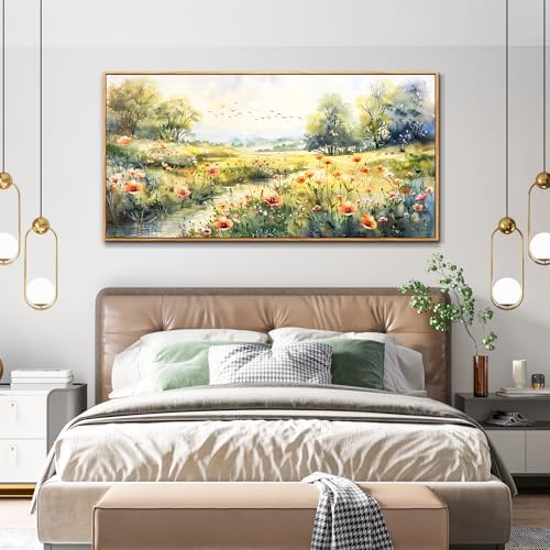 XIGUANGART Large Framed Wall Decor Canvas Wall Art - Image 4
