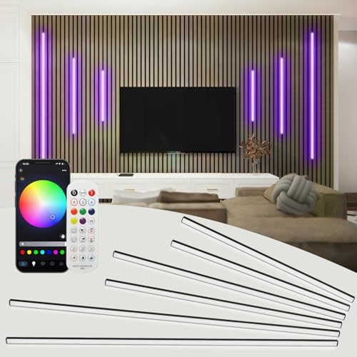 SHUNLEE 6 Pcs RGB Smart Recessed Lighting by Unknown