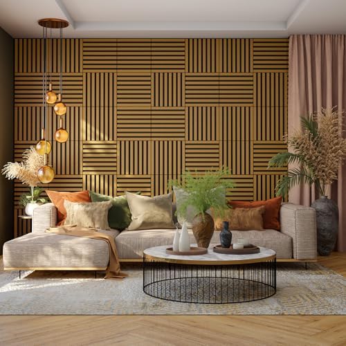 8 Pcs Wood Peel and Stick Panels - Image 4