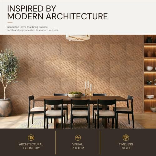 16Pack Acoustic Wall Panels, Wood Peel and Stick Wall Panels, Sound Proof Foam - Image 5