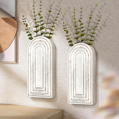 EOSAHR Wall Vase: Wall Planter for Indoor Plants & Fake Flowers by EOSAHR