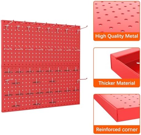 TORACK Metal Pegboard Wall Organizer - Image 5