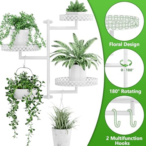 OVICAR Rotating Window Plant Shelves - Image 2