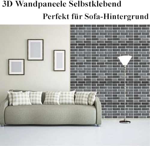 3D Wall Panels Peel and Stick 10 PCS PVC Brick Stone Wallpaper - Image 6
