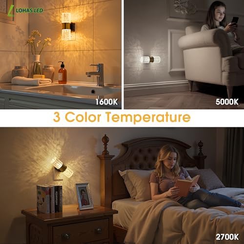 L LOHAS LED Night Light, Modern Night Lights Plug into Wall - Image 6