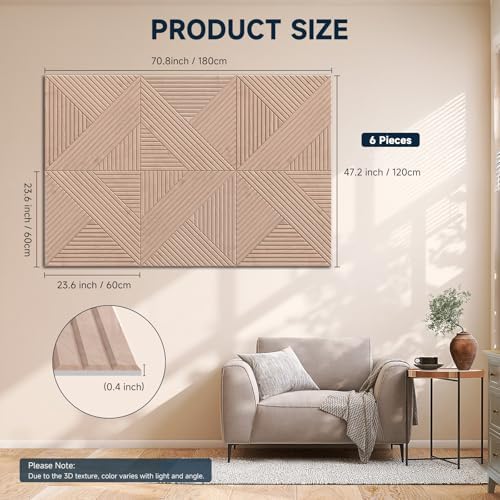 Acoustic Wall Panels 6 Pack - Image 2