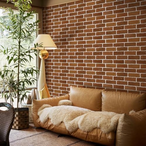 COMSTICKC 3D Peel and Stick Faux Brick Wall Panels - Image 6