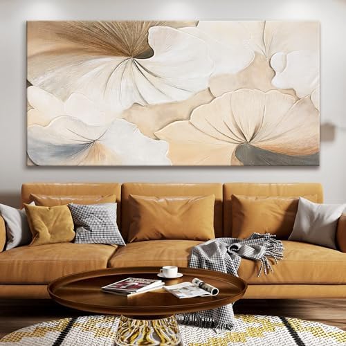 Canvas Art Wall Decor Large Size Abstract Floral Wall Art - Image 3