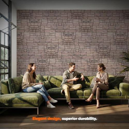 IZODEKOR 3D Brick Effect Wall Panels - Image 2