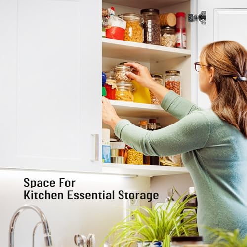 24" W x 42" H White Shaker Double-Door Kitchen Wall Cabinet - Image 5