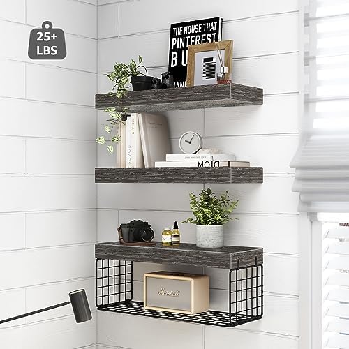 QEEIG Bathroom Shelves Over Toilet Wall Mounted - Image 4