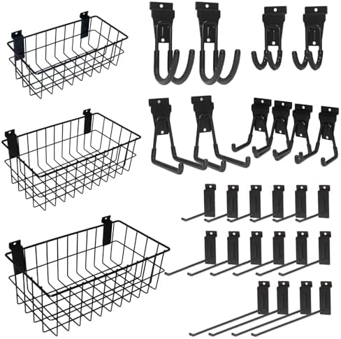 NeatiEase 29 PCS Slatwall Accessories Kit by NeatiEase