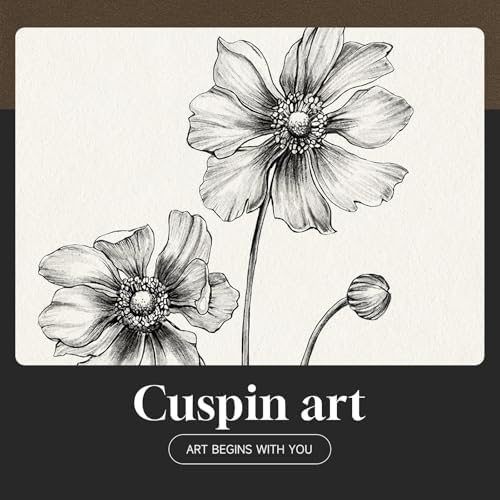 Framed Black and White Floral Wall Art - Image 7