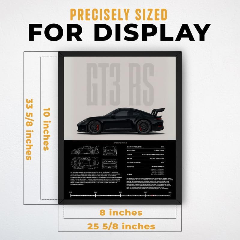 InkFlow Posters Vintage Racing Car Canvas Poster - Image 3