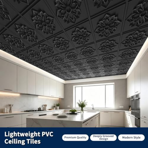 Art3dwallpanels Ceiling Tiles 24x24 Inch, 12 Pack - Image 4