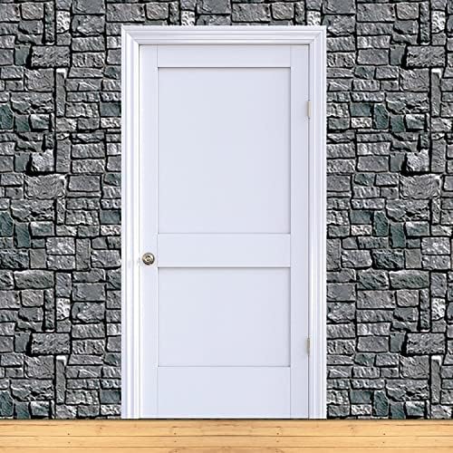 Beistle Stone Wall Backdrop 3-Count – Extra Large 4' x 30' Plastic Medieval - Image 6