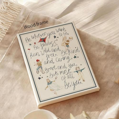 Watercolor Kids Poetry Wall Art Toddler Quotes Positive Affirmations Poster - Image 6