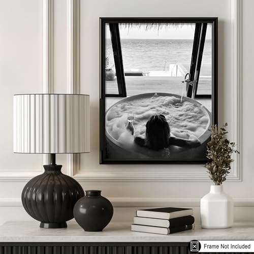 Poster Master Bath with Wine Poster - Image 3