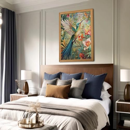 Framed Vintage 3D Textured Wall Art - Image 6