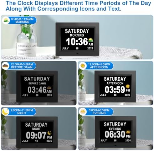SSINI Dementia Clock Large Digital Calendar - Image 5