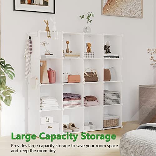 C&AHOME 16 Cube Storage Organizer Cube Shelves Units Storage Cubes - Image 5