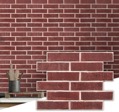 Commomy 3D Faux Brick Peel and Stick by CommomyDecor