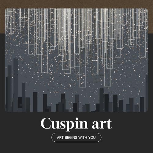 Large Black Silver Abstract Wall Art - Image 7