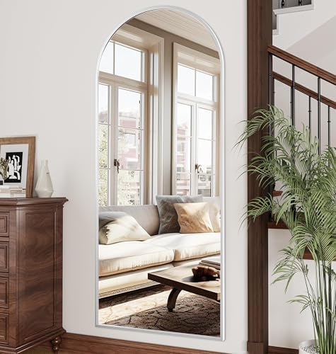OGCAU 70"x26" Arched Full Length Mirror, Floor Full Body Mirror - Image 3