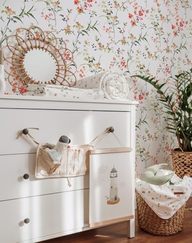 Floral Peel and Stick Wallpaper - Image 4
