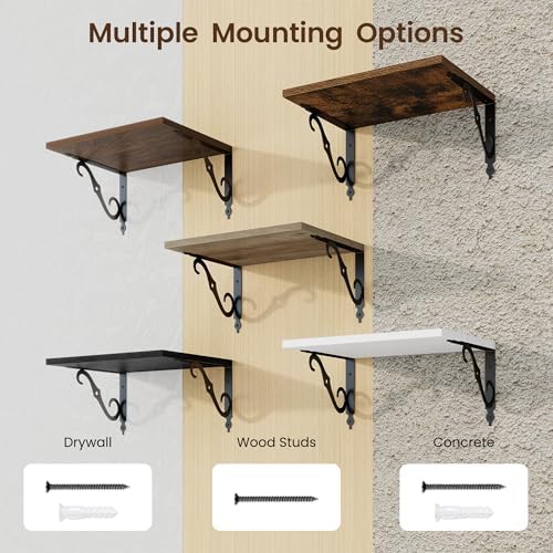 RICHFOCUS 12 Inch Deep Floating Shelves - Image 6