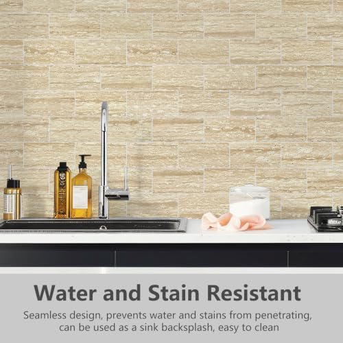 STICKGOO 10-Sheet Backsplash Peel and Stick Subway Tile - Image 2