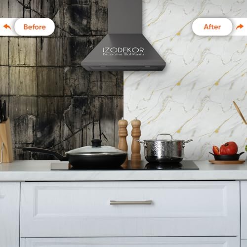 4 Pcs 24"x45" PVC Marble Wall Panels - Image 5