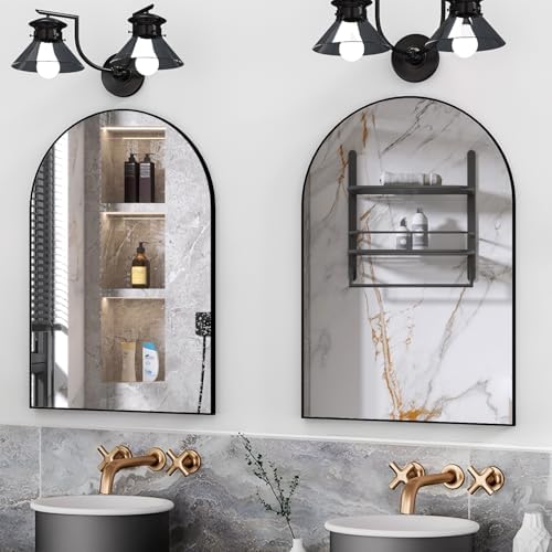 Wall Mounted Mirror, Arched Wall Mirror - Image 2