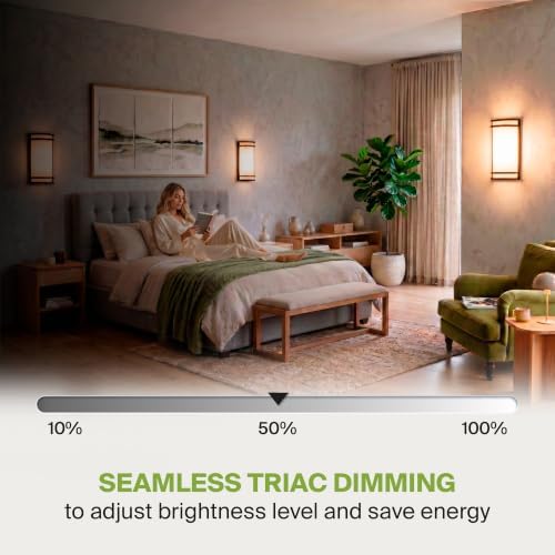 ASD Indoor LED Wall Sconce Lights, Bronze 3000/4000/5000K ETL - Image 7