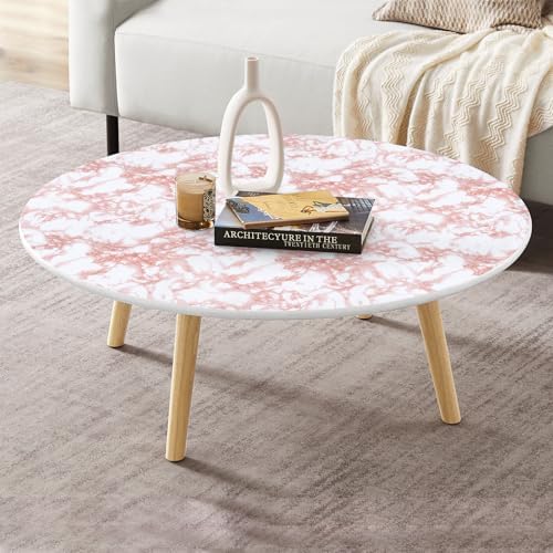 Marble Contact Paper Pink Extra Wide Peel and Stick - Image 6