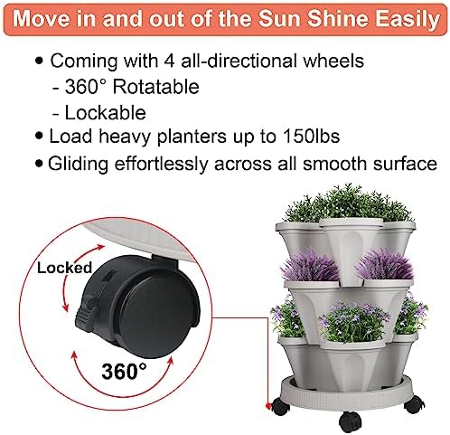 GameXcel Vertical Planter Tower - Image 6