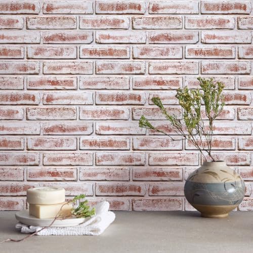 3D Faux Brick Wall Panels Peel and Stick, Designed - Image 2