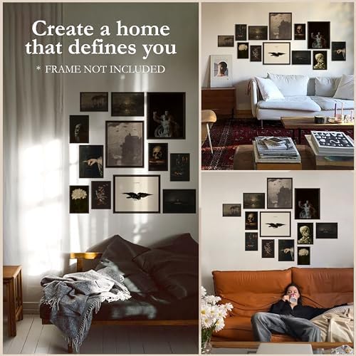 97 Decor Dark Academia Wall Art, 12 Gothic Prints, 8x10 Unframed - Image 4