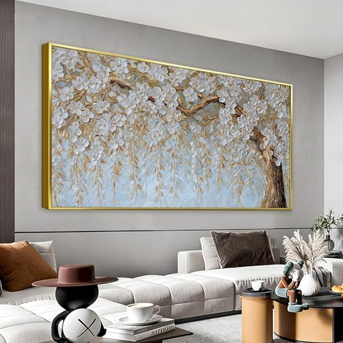 Suconvng Large Gold Framed Wall Art by Suconvng