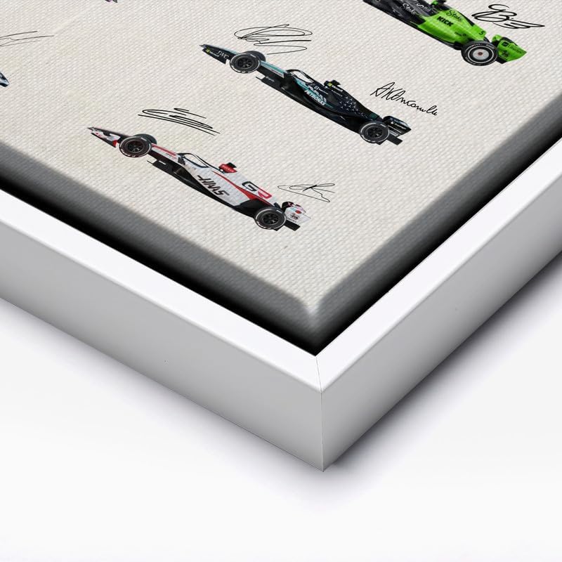 InkFlow Posters Motorsport Canvas Poster - Image 2