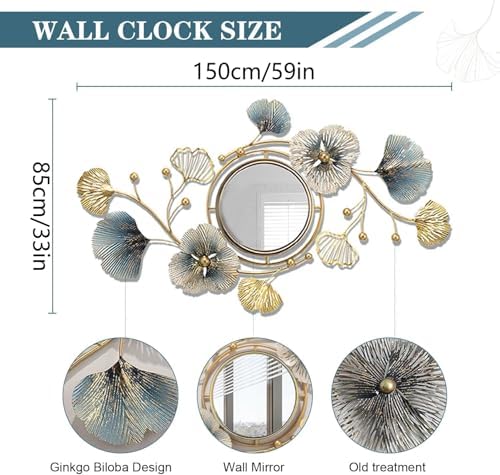 Metal Wall Mirrors Decor - Image 2