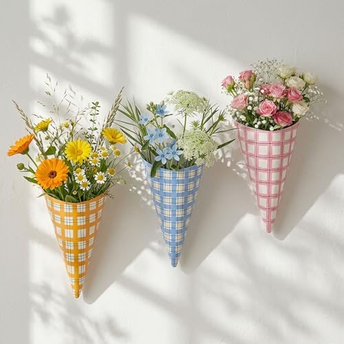 AIM & GGKK Geometric Wall Vases by AIMGGKK
