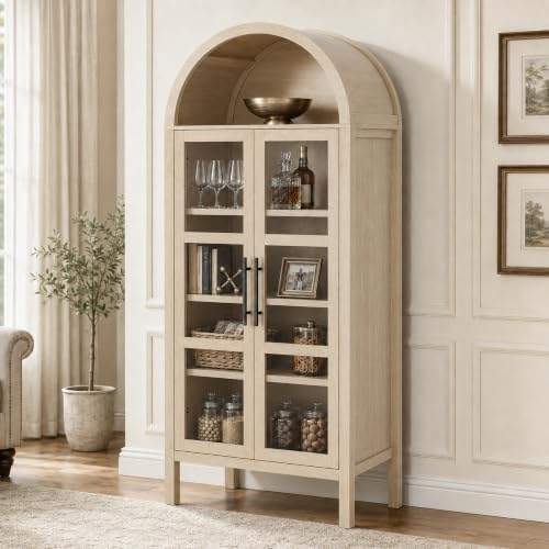 72" Arched Display Cabinet by StellaMia